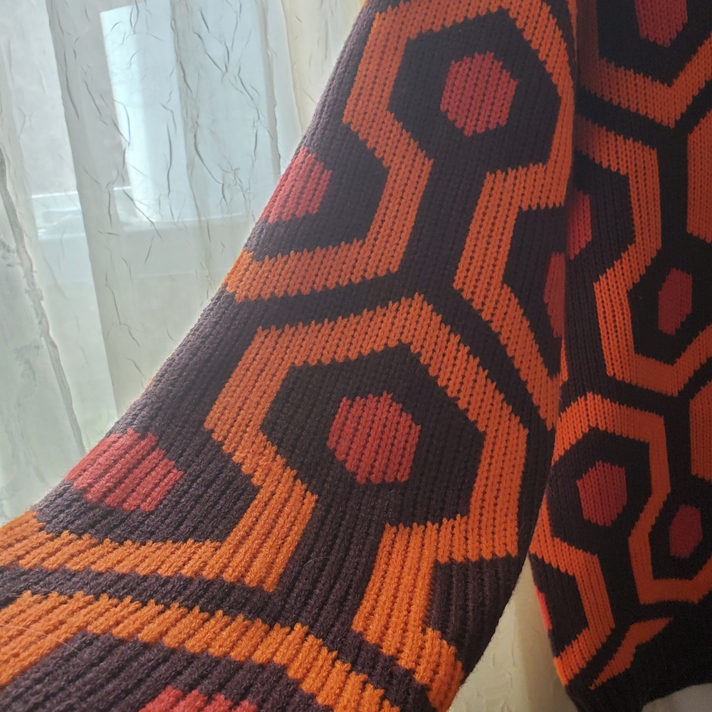 The Shining Overlook Hotel Button-Up Sweater - Picture 7 of 13